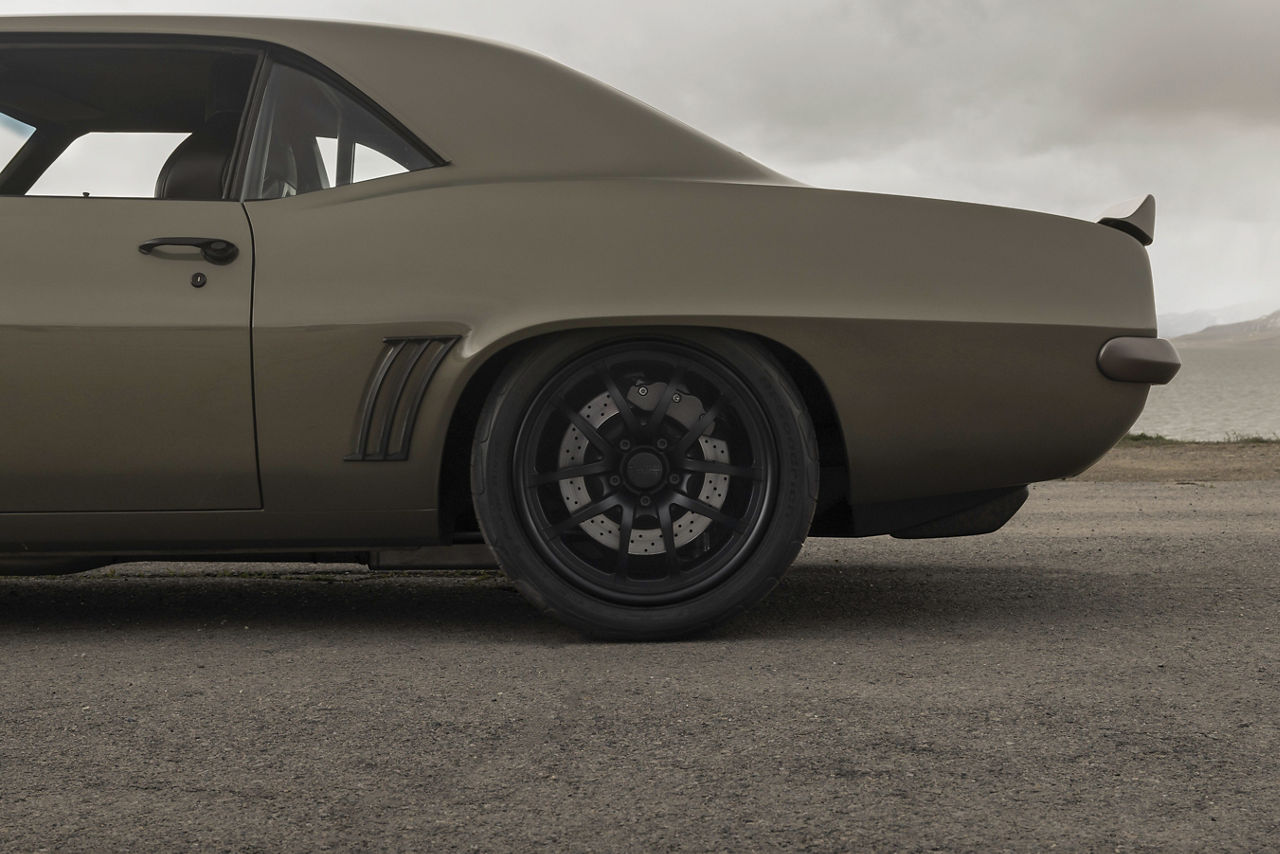 1969 chevrolet camaro american racing vf529 black american racing
